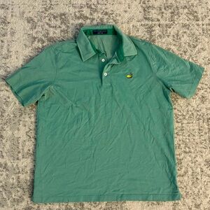 Masters Clubhouse Collection men's pique polo shirt Size Large